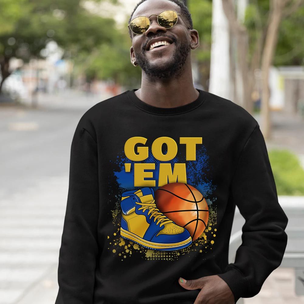 GOTEM BALLS Sneaker Shirt Match 2023 Laney 1s, Jordan 1 Retro High Laney MKO T-Shirt GOTEM BALLS Sneaker Shirt Match 2023 Laney 1s, Jordan 1 Retro High Laney MKO T-Shirt