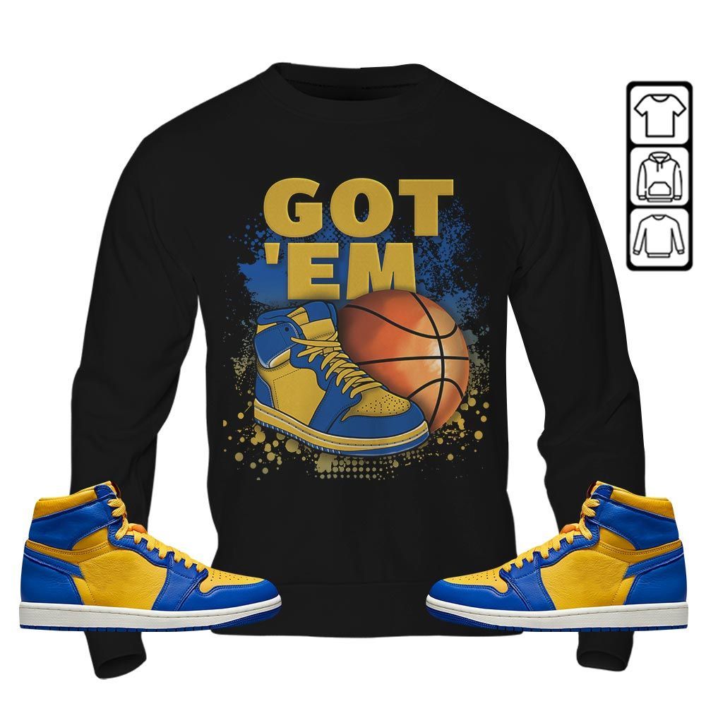 GOTEM BALLS Sneaker Shirt Match 2023 Laney 1s, Jordan 1 Retro High Laney MKO T-Shirt GOTEM BALLS Sneaker Shirt Match 2023 Laney 1s, Jordan 1 Retro High Laney MKO T-Shirt