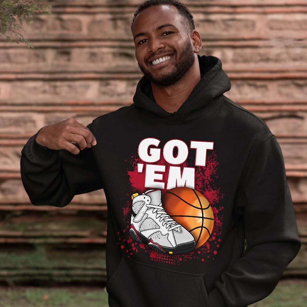 GOTEM BALLS Sneaker Shirt Match Cardinal 7s, Jordan 7 Retro Cardinal MKO T-Shirt GOTEM BALLS Sneaker Shirt Match Cardinal 7s, Jordan 7 Retro Cardinal MKO T-Shirt