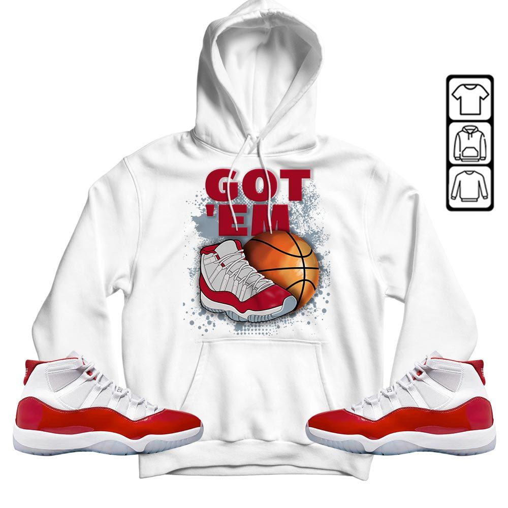 GOTEM BALLS Sneaker Shirt Match Cherry 11s, Jordan 11 Retro Cherry MKO T-Shirt