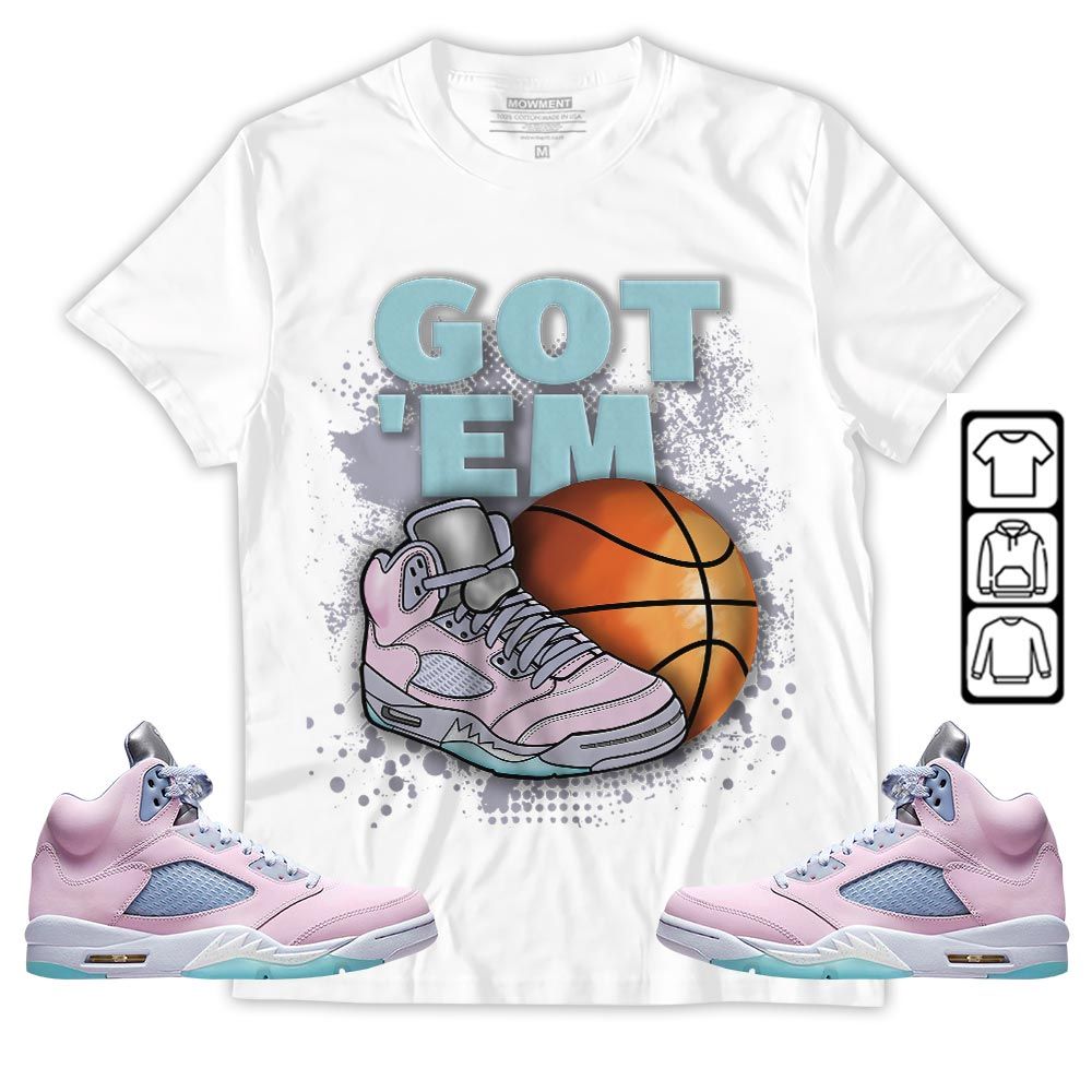 GOTEM BALLS Sneaker Shirt Match Easter 5s, Jordan 5 Retro Easter MKO T-Shirt GOTEM BALLS Sneaker Shirt Match Easter 5s, Jordan 5 Retro Easter MKO T-Shirt