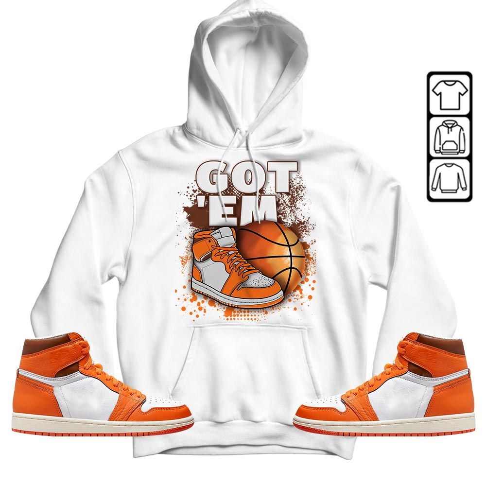 GOTEM BALLS Sneaker Shirt Match High OG Starfish 1s, Jordan 1 Retro High OG Starfish MKO T-Shirt GOTEM BALLS Sneaker Shirt Match High OG Starfish 1s, Jordan 1 Retro High OG Starfish MKO T-Shirt