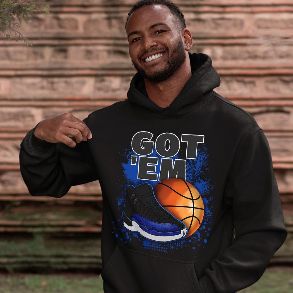GOTEM BALLS Sneaker Shirt Match Hyper Royal 12s, Jordan 12 Hyper Royal MKO T-Shirt GOTEM BALLS Sneaker Shirt Match Hyper Royal 12s, Jordan 12 Hyper Royal MKO T-Shirt