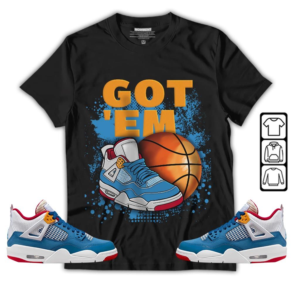 GOTEM BALLS Sneaker Shirt Match Messy Room 4s, Jordan 4 GS Messy Room MKO T-Shirt GOTEM BALLS Sneaker Shirt Match Messy Room 4s, Jordan 4 GS Messy Room MKO T-Shirt