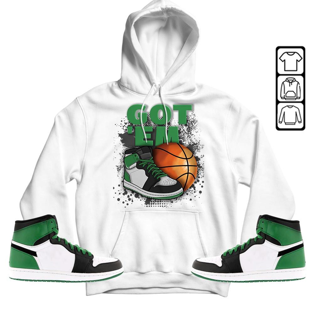 GOTEM BALLS Sneaker Shirt Match OG Celtics 1s, Jordan 1 High OG Celtics MKO T-Shirt
