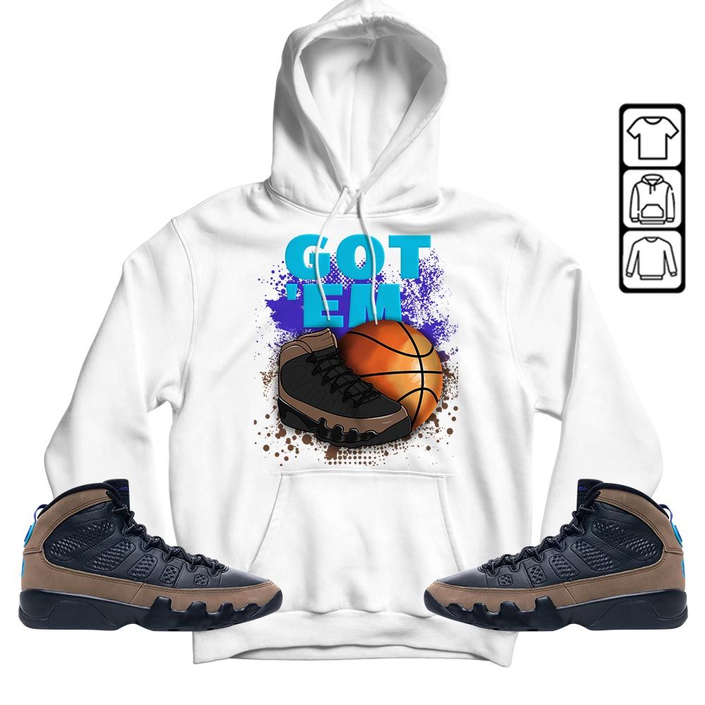 GOTEM BALLS Sneaker Shirt Match Olive Concord 9s, Jordan 9 Olive Concord MKO T-Shirt