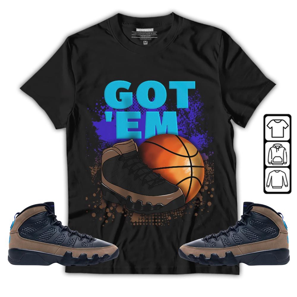 GOTEM BALLS Sneaker Shirt Match Olive Concord 9s, Jordan 9 Olive Concord MKO T-Shirt GOTEM BALLS Sneaker Shirt Match Olive Concord 9s, Jordan 9 Olive Concord MKO T-Shirt