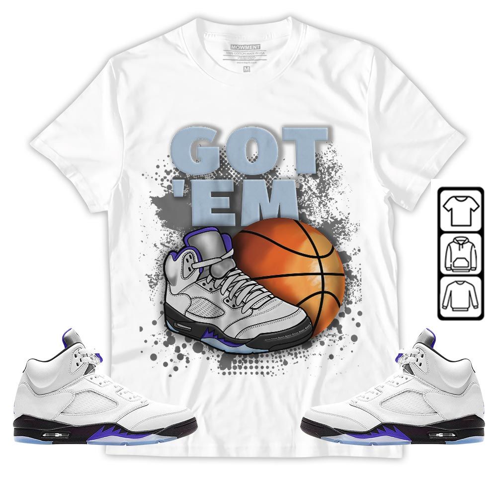 GOTEM BALLS Sneaker Shirt Match Retro Concord 5s, Jordan 5 Retro Concord MKO T-Shirt GOTEM BALLS Sneaker Shirt Match Retro Concord 5s, Jordan 5 Retro Concord MKO T-Shirt