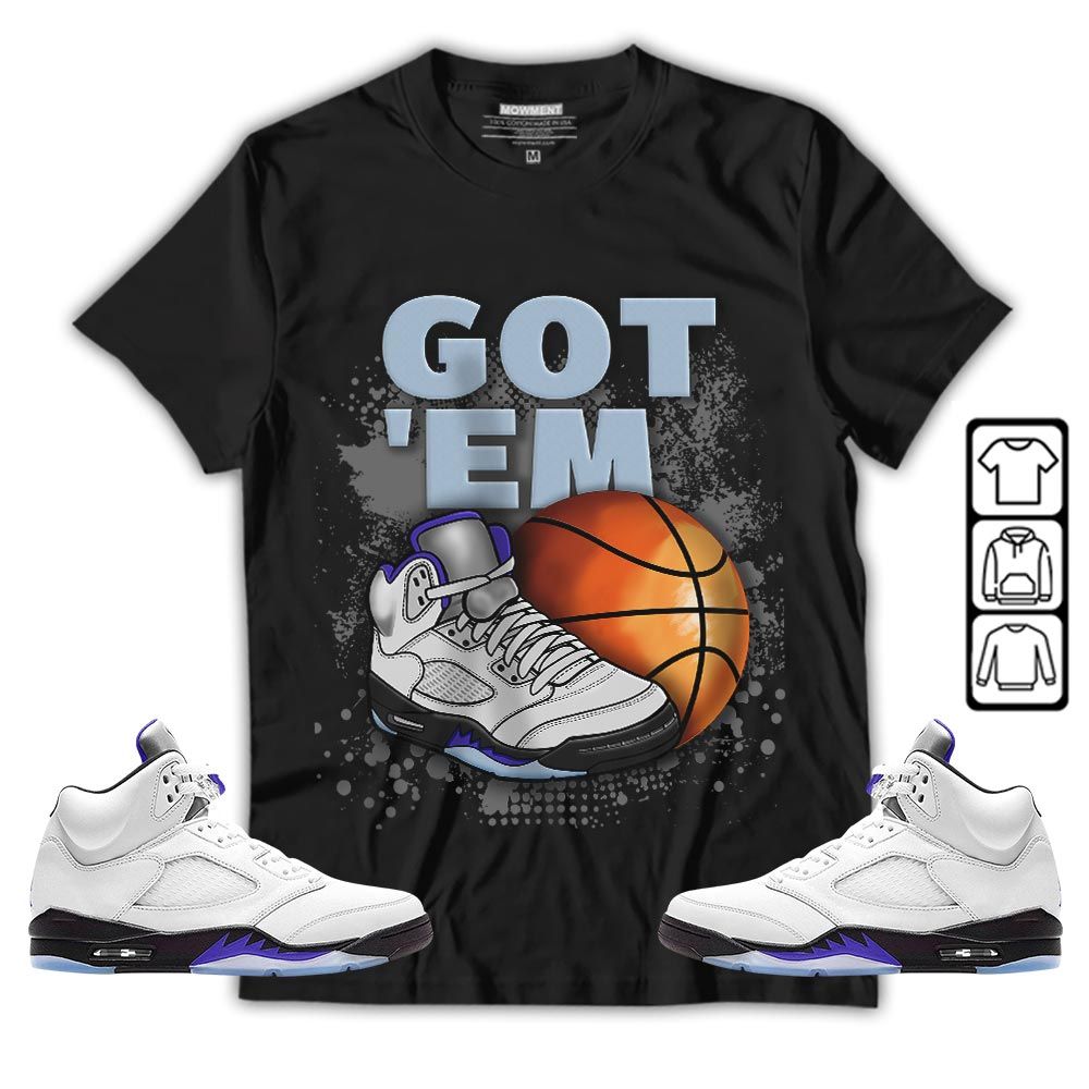 GOTEM BALLS Sneaker Shirt Match Retro Concord 5s, Jordan 5 Retro Concord MKO T-Shirt GOTEM BALLS Sneaker Shirt Match Retro Concord 5s, Jordan 5 Retro Concord MKO T-Shirt