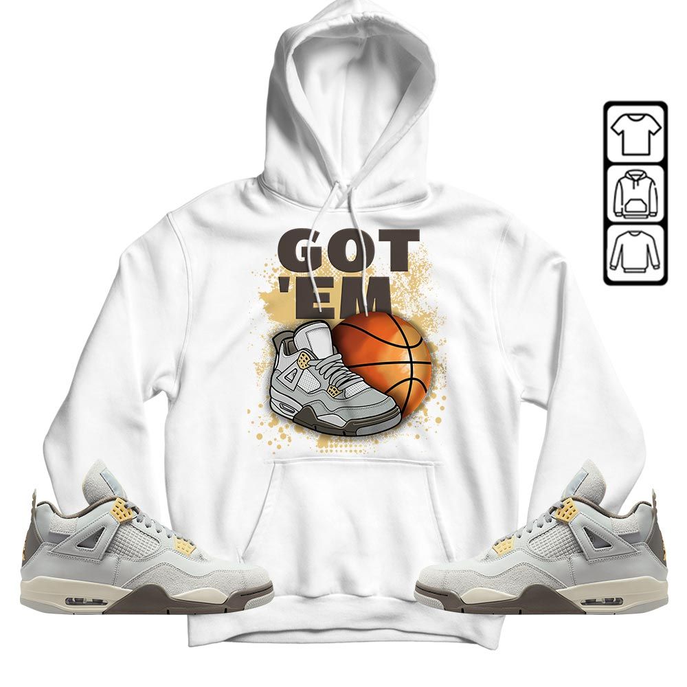 GOTEM BALLS Sneaker Shirt Match Retro Craft 4s, Jordan 4 Craft Photon Dust MKO T-Shirt