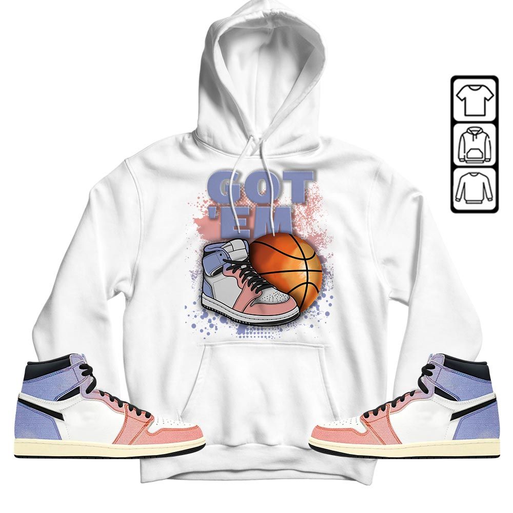 GOTEM BALLS Sneaker Shirt Match Retro Skyline 1s, Jordan 1 High OG Skyline MKO T-Shirt GOTEM BALLS Sneaker Shirt Match Retro Skyline 1s, Jordan 1 High OG Skyline MKO T-Shirt