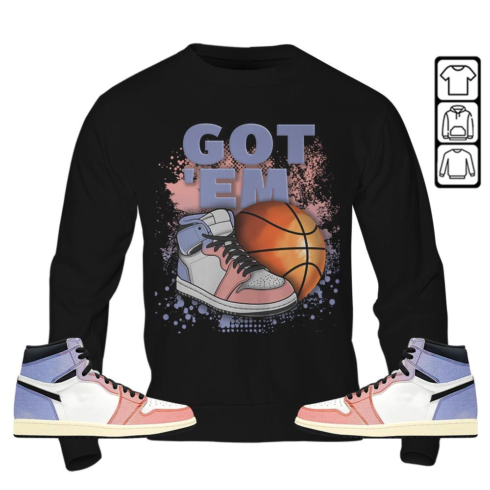 GOTEM BALLS Sneaker Shirt Match Retro Skyline 1s, Jordan 1 High OG Skyline MKO T-Shirt GOTEM BALLS Sneaker Shirt Match Retro Skyline 1s, Jordan 1 High OG Skyline MKO T-Shirt