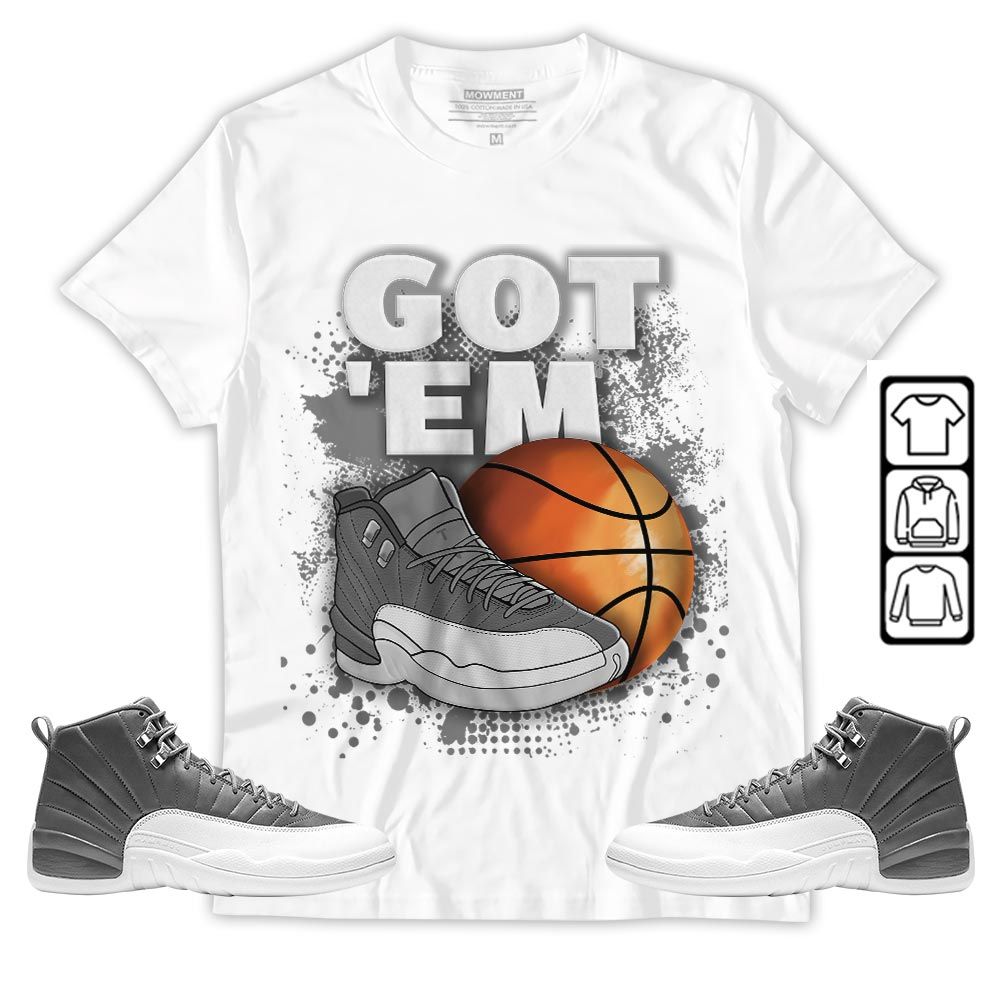 GOTEM BALLS Sneaker Shirt Match Retro Stealth 12s, Jordan 12 Retro Stealth MKO T-Shirt GOTEM BALLS Sneaker Shirt Match Retro Stealth 12s, Jordan 12 Retro Stealth MKO T-Shirt