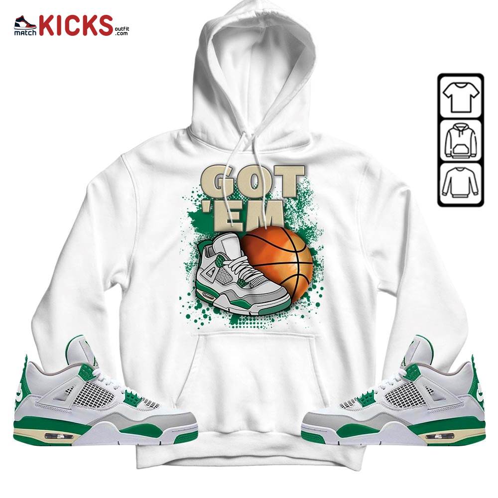 GOT’EM SNKRS Sneaker Shirt Match Retro Pine Green 4s, Jordan 4 Pine Green MKO T-Shirt GOT’EM SNKRS Sneaker Shirt Match Retro Pine Green 4s, Jordan 4 Pine Green MKO T-Shirt