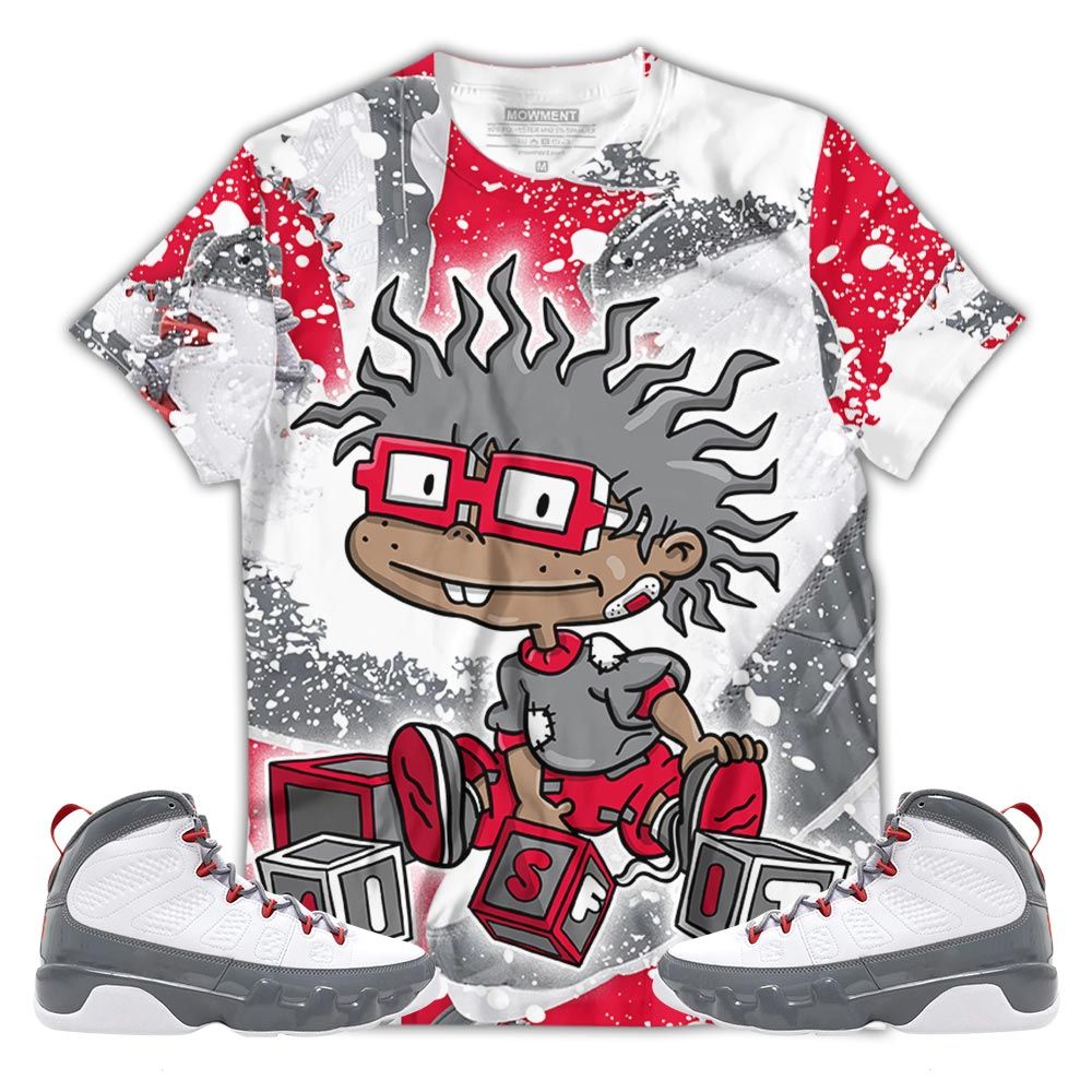 Graffiti Chuckie Rugrats Misfit Sneaker Shirt Match Grey Fire Red 9S, Jordan 9 Retro Fire Red Hoodie Sweatshirt Tee All Over Print MKO Shirt Graffiti Chuckie Rugrats Misfit Sneaker Shirt Match Grey Fire Red 9S, Jordan 9 Retro Fire Red Hoodie Sweatshirt Tee All Over Print MKO Shirt