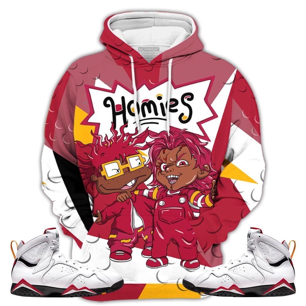 Graffiti Chucky Chuckie Homie Sneaker Shirt Match Og Cardinal 7S, Jordan 7 Retro Cardinal Hoodie Sweatshirt Tee All Over Print MKO Shirt Graffiti Chucky Chuckie Homie Sneaker Shirt Match Og Cardinal 7S, Jordan 7 Retro Cardinal Hoodie Sweatshirt Tee All Over Print MKO Shirt