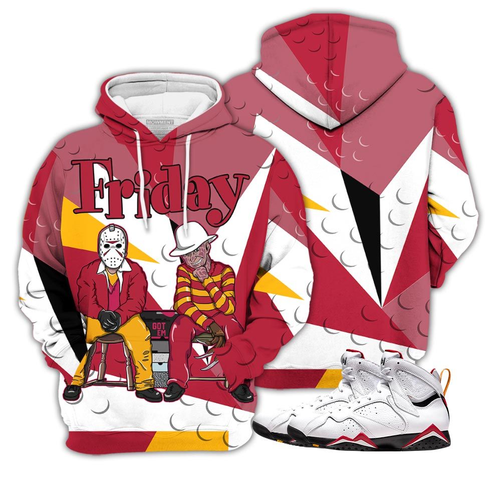 Graffiti Friday Horror Sneaker Shirt Match Og Cardinal 7S, Jordan 7 Retro Cardinal Hoodie Sweatshirt Tee All Over Print MKO Shirt Graffiti Friday Horror Sneaker Shirt Match Og Cardinal 7S, Jordan 7 Retro Cardinal Hoodie Sweatshirt Tee All Over Print MKO Shirt