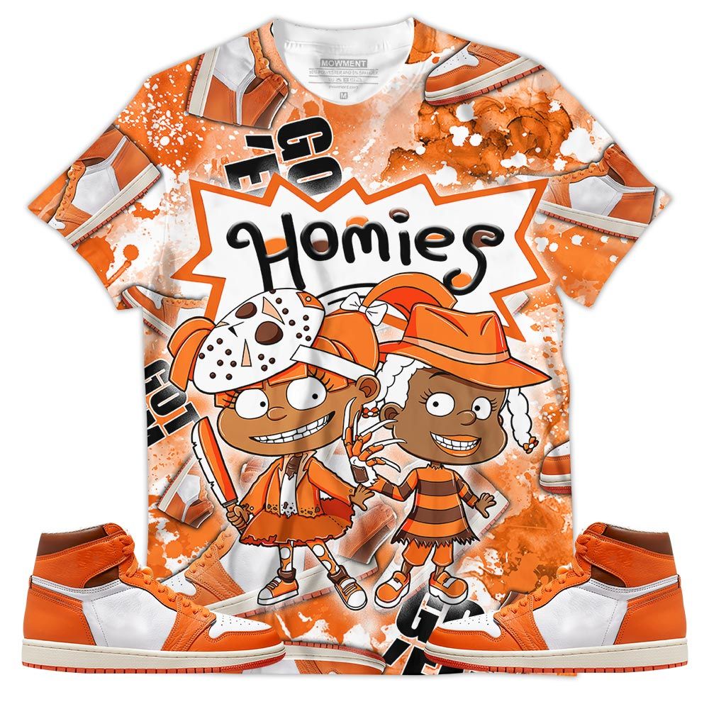 Graffiti Homies Rugrats Susie Horror Sneaker Shirt Match High Og Starfish 1S, Jordan 1 Retro High Og Starfish Hoodie Sweatshirt Tee All Over Print MKO Shirt Graffiti Homies Rugrats Susie Horror Sneaker Shirt Match High Og Starfish 1S, Jordan 1 Retro High Og Starfish Hoodie Sweatshirt Tee All Over Print MKO Shirt