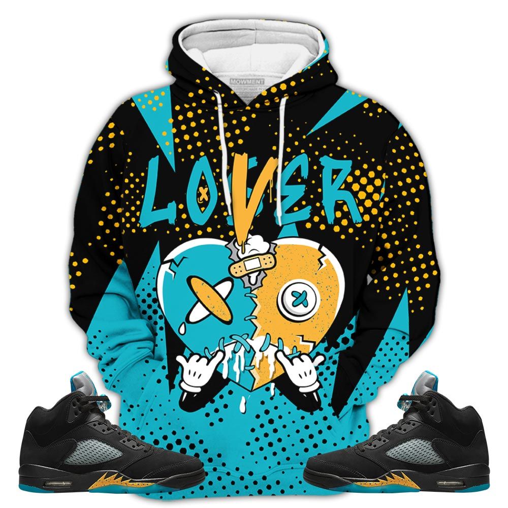 Graffiti Loser Lover Drip Heart Sneaker Shirt Match 2023 Retro Aqua 5S, Jordan 5 Aqua Hoodie Sweatshirt Tee All Over Print MKO Shirt Graffiti Loser Lover Drip Heart Sneaker Shirt Match 2023 Retro Aqua 5S, Jordan 5 Aqua Hoodie Sweatshirt Tee All Over Print MKO Shirt