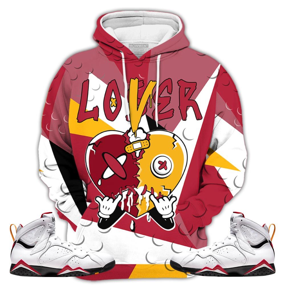 Graffiti Loser Lover Heart Dripping Sneaker Shirt Match Og Cardinal 7S, Jordan 7 Retro Cardinal Hoodie Sweatshirt Tee All Over Print MKO Shirt Graffiti Loser Lover Heart Dripping Sneaker Shirt Match Og Cardinal 7S, Jordan 7 Retro Cardinal Hoodie Sweatshirt Tee All Over Print MKO Shirt