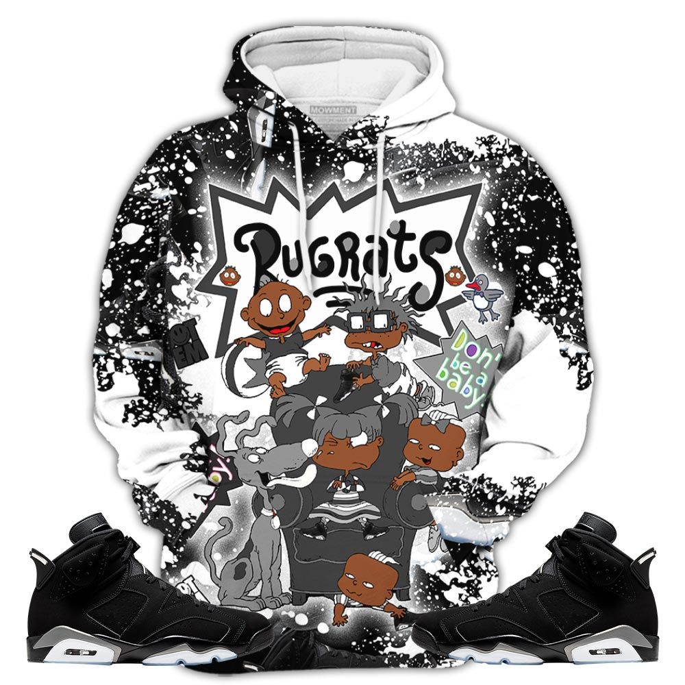 Graffiti Melanin Rugrats Sneaker Shirt Match Retro Metallic Silver 6S, Jordan 6 Black Chrome Hoodie Sweatshirt Tee All Over Print MKO Shirt Graffiti Melanin Rugrats Sneaker Shirt Match Retro Metallic Silver 6S, Jordan 6 Black Chrome Hoodie Sweatshirt Tee All Over Print MKO Shirt
