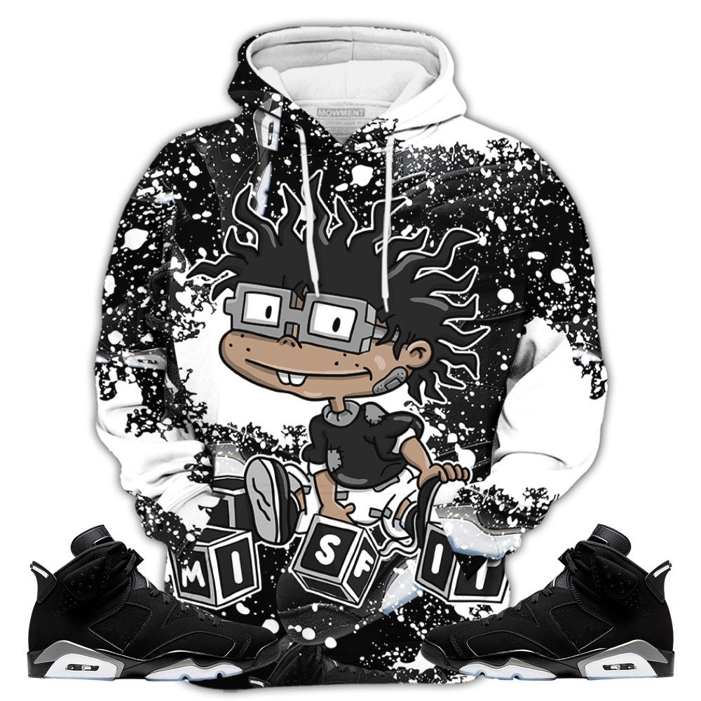 Graffiti Misfit Rugrats Sneaker Shirt Match Retro Metallic Silver 6S, Jordan 6 Black Chrome Hoodie Sweatshirt Tee All Over Print MKO Shirt Graffiti Misfit Rugrats Sneaker Shirt Match Retro Metallic Silver 6S, Jordan 6 Black Chrome Hoodie Sweatshirt Tee All Over Print MKO Shirt
