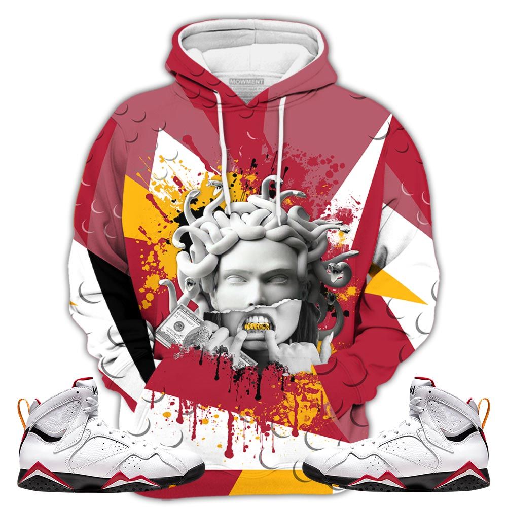 Graffiti Money Talk Got Em Sneaker Shirt Match Og Cardinal 7S, Jordan 7 Retro Cardinal Hoodie Sweatshirt Tee All Over Print MKO Shirt