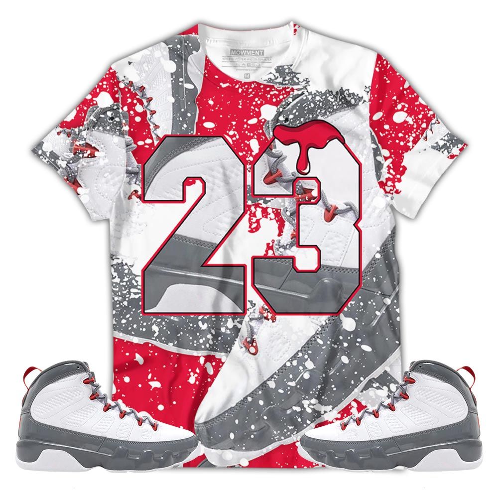 Graffiti Number 23 Drip Sneaker Shirt Match Fire Red 9S, Jordan 9 Retro Fire Red Hoodie Sweatshirt Tee All Over Print MKO Shirt Graffiti Number 23 Drip Sneaker Shirt Match Fire Red 9S, Jordan 9 Retro Fire Red Hoodie Sweatshirt Tee All Over Print MKO Shirt