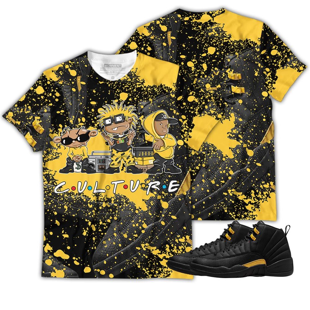 Graffiti Rugrats Knd Bebe Kids Sneaker Shirt Match Black Taxi 12S, Jordan 12 Retro Black Taxi Hoodie Sweatshirt Tee All Over Print MKO Shirt Graffiti Rugrats Knd Bebe Kids Sneaker Shirt Match Black Taxi 12S, Jordan 12 Retro Black Taxi Hoodie Sweatshirt Tee All Over Print MKO Shirt