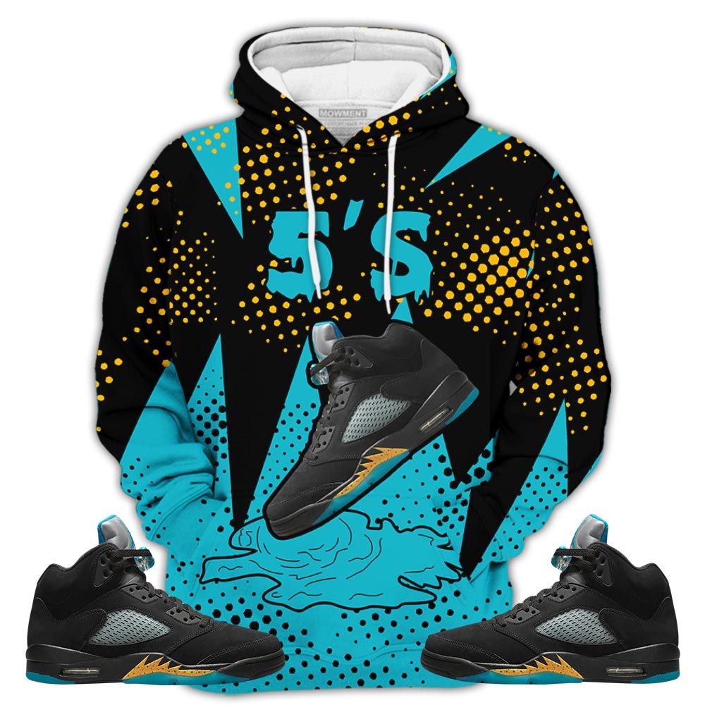 Graffiti Shoes Dripping Sneaker Shirt Match 2023 Retro Aqua 5S, Jordan 5 Aqua Hoodie Sweatshirt Tee All Over Print MKO Shirt Graffiti Shoes Dripping Sneaker Shirt Match 2023 Retro Aqua 5S, Jordan 5 Aqua Hoodie Sweatshirt Tee All Over Print MKO Shirt