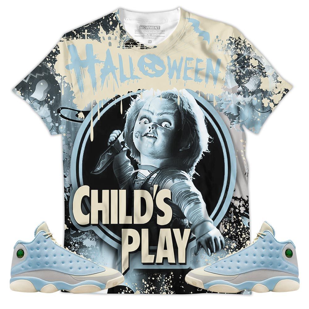 Halloween Childs Play Chucky Sneaker Shirt Match Solefly 13S, Jordan 13 Retro Solefly Hoodie Sweatshirt Tee All Over Print MKO Shirt Halloween Childs Play Chucky Sneaker Shirt Match Solefly 13S, Jordan 13 Retro Solefly Hoodie Sweatshirt Tee All Over Print MKO Shirt