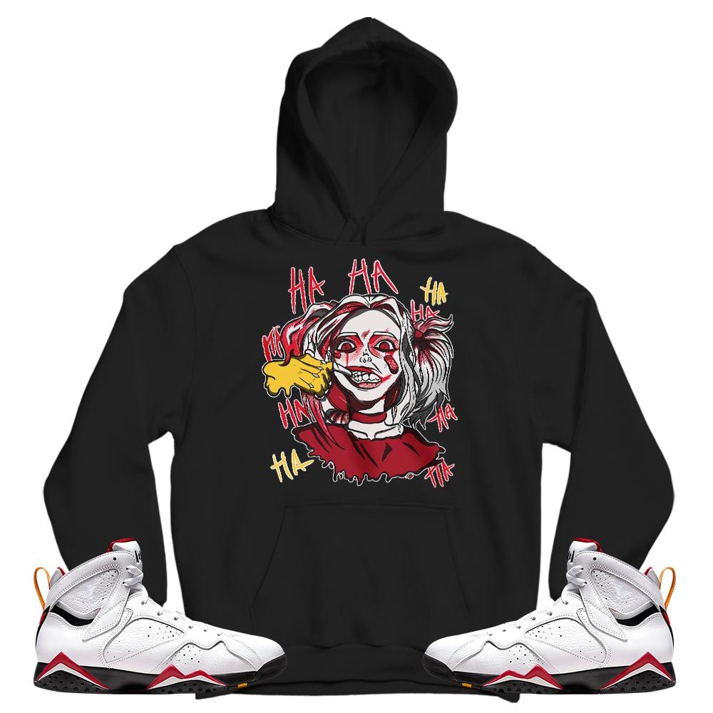Harley Quinm Sneaker Shirt Match Cardinal 7s, Jordan 7 Retro Cardinal MKO T-Shirt