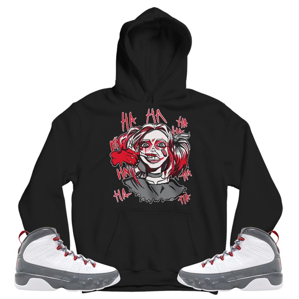 Harley Quinm Sneaker Shirt Match Fire Red 9s, Jordan 9 Retro Fire Red MKO T-Shirt
