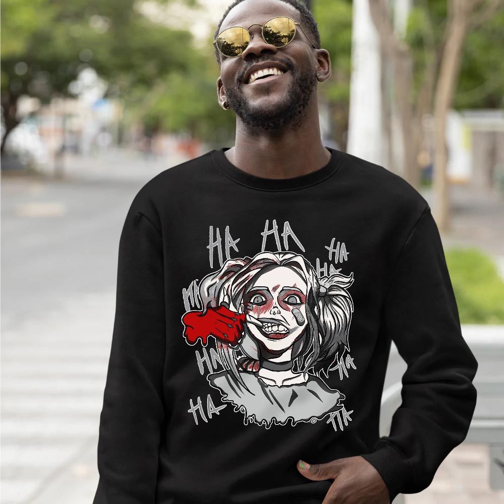 Harley Quinn Sneaker Shirt Match 14 Low Metallic Silver, Jordan 14 Metallic Silver MKO T-Shirt Harley Quinn Sneaker Shirt Match 14 Low Metallic Silver, Jordan 14 Metallic Silver MKO T-Shirt