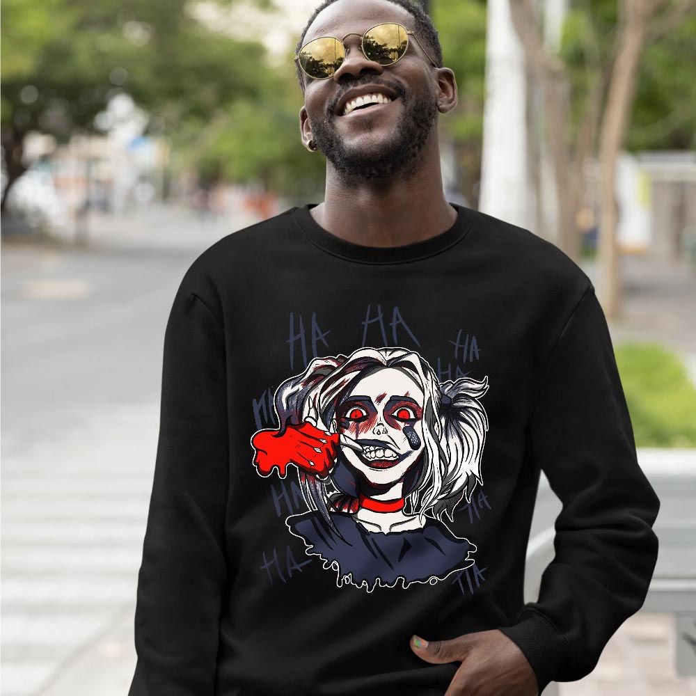 Harley Quinn Sneaker Shirt Match 7 Neutral Indigo, Jordan 7 Quai 54 MKO T-Shirt Harley Quinn Sneaker Shirt Match 7 Neutral Indigo, Jordan 7 Quai 54 MKO T-Shirt