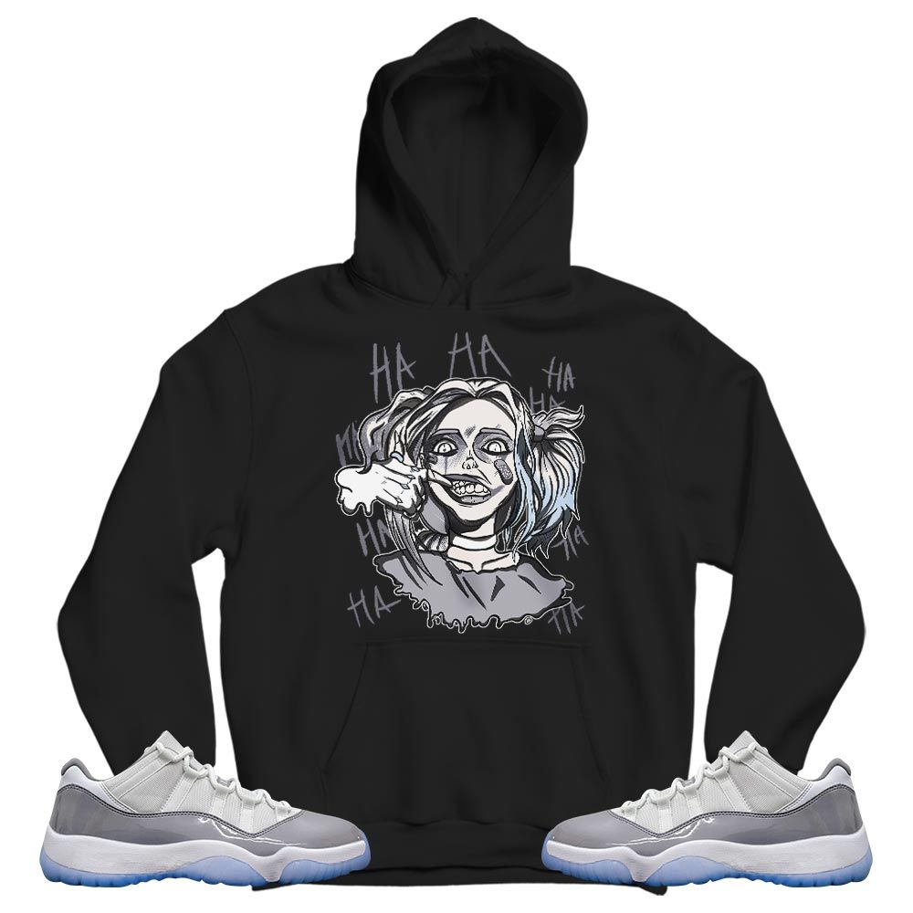 Harley Quinn Sneaker Shirt Match Cement Grey 11s, Jordan 11 Low Cement Grey MKO T-Shirt Harley Quinn Sneaker Shirt Match Cement Grey 11s, Jordan 11 Low Cement Grey MKO T-Shirt