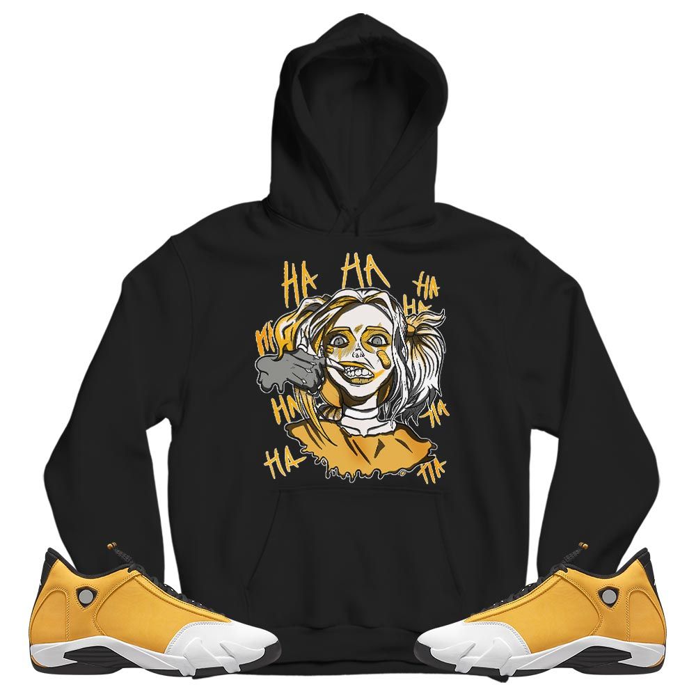 Harley Quinn Sneaker Shirt Match Light Ginger 14s, Jordan 14 Retro Light Ginger MKO T-Shirt