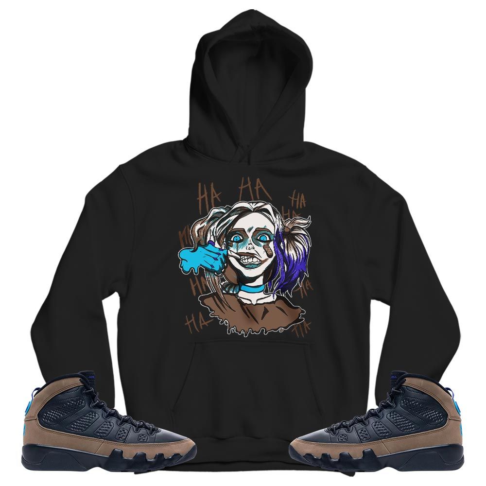 Harley Quinn Sneaker Shirt Match Olive Concord 9s, Jordan 9 Olive Concord MKO T-Shirt