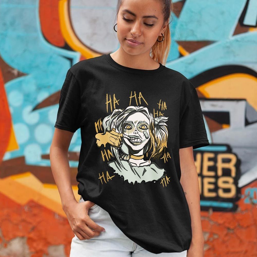 Harley Quinn Sneaker Shirt Match Retro Craft 4s, Jordan 4 Craft Photon Dust MKO T-Shirt Harley Quinn Sneaker Shirt Match Retro Craft 4s, Jordan 4 Craft Photon Dust MKO T-Shirt