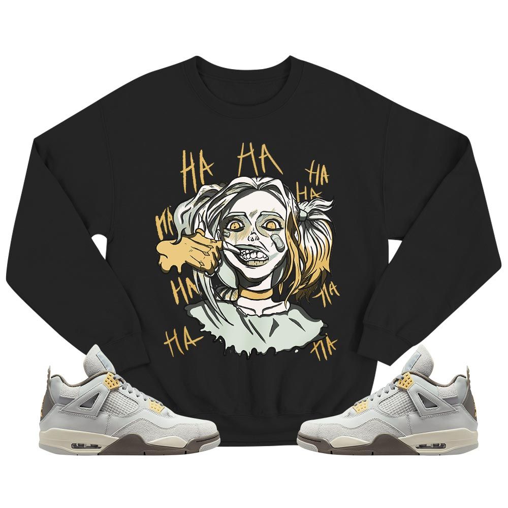 Harley Quinn Sneaker Shirt Match Retro Craft 4s, Jordan 4 Craft Photon Dust MKO T-Shirt Harley Quinn Sneaker Shirt Match Retro Craft 4s, Jordan 4 Craft Photon Dust MKO T-Shirt