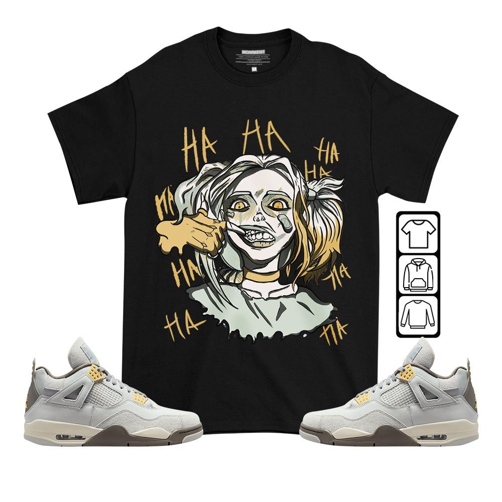 Harley Quinn Sneaker Shirt Match Retro Craft 4s, Jordan 4 Craft Photon Dust MKO T-Shirt Harley Quinn Sneaker Shirt Match Retro Craft 4s, Jordan 4 Craft Photon Dust MKO T-Shirt