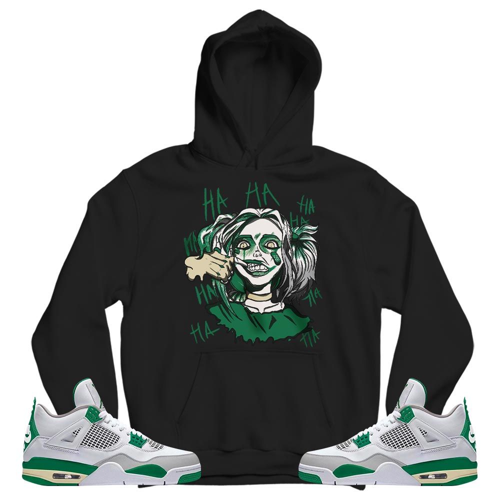 Harley Quinn Sneaker Shirt Match Retro Pine Green 4s, Jordan 4 Pine Green MKO T-Shirt Harley Quinn Sneaker Shirt Match Retro Pine Green 4s, Jordan 4 Pine Green MKO T-Shirt