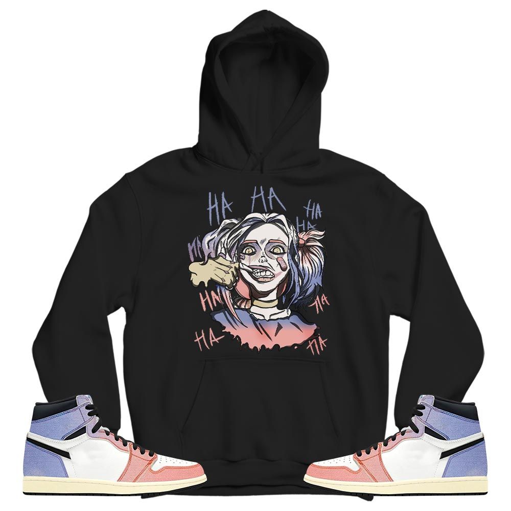 Harley Quinn Sneaker Shirt Match Retro Skyline 1s, Jordan 1 High OG Skyline MKO T-Shirt Harley Quinn Sneaker Shirt Match Retro Skyline 1s, Jordan 1 High OG Skyline MKO T-Shirt