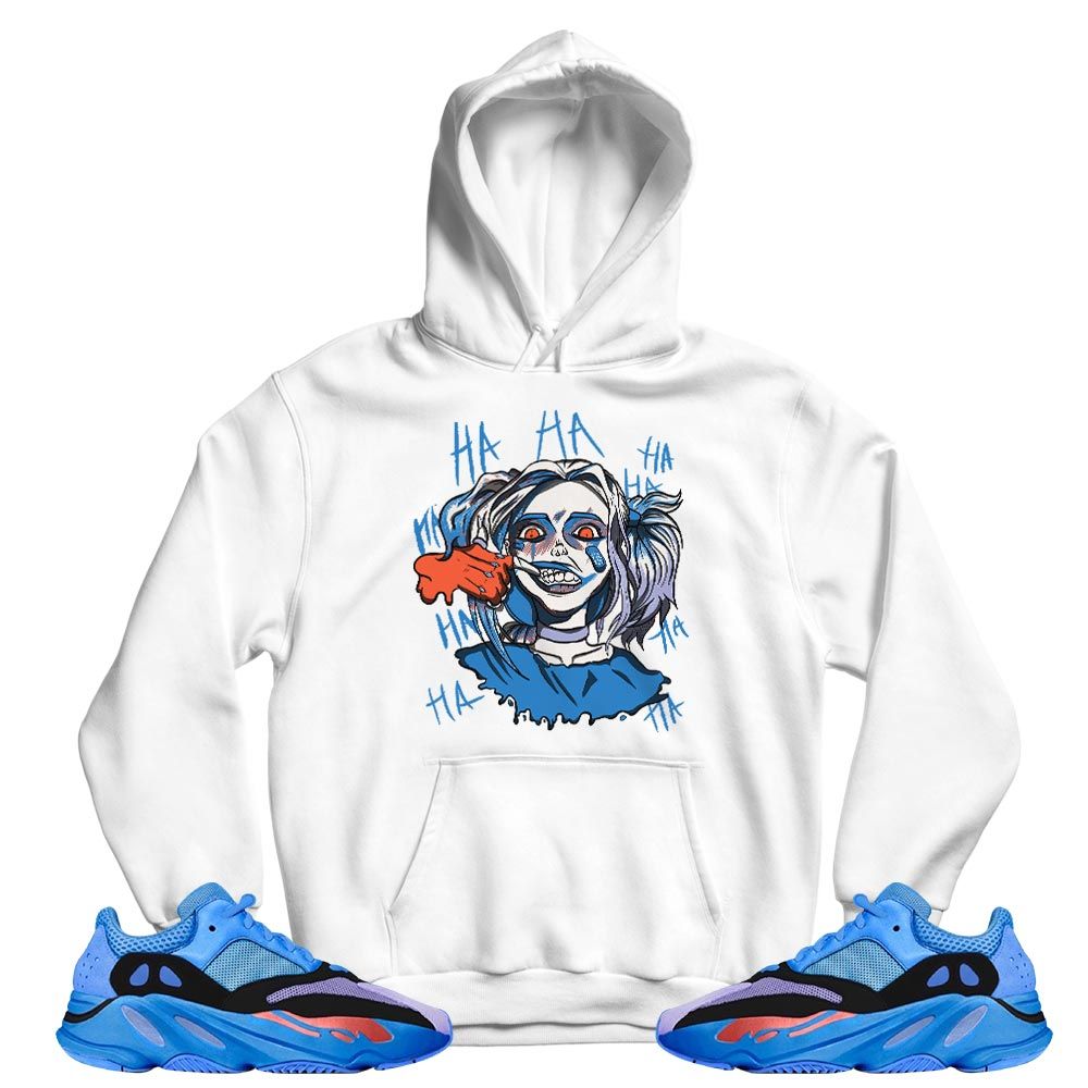 Harley Quinn Sneaker Shirt Match V1 Hi-Res Blue 700s, Yeezy 700 V1 Hi-Res Blue MKO T-Shirt Harley Quinn Sneaker Shirt Match V1 Hi-Res Blue 700s, Yeezy 700 V1 Hi-Res Blue MKO T-Shirt