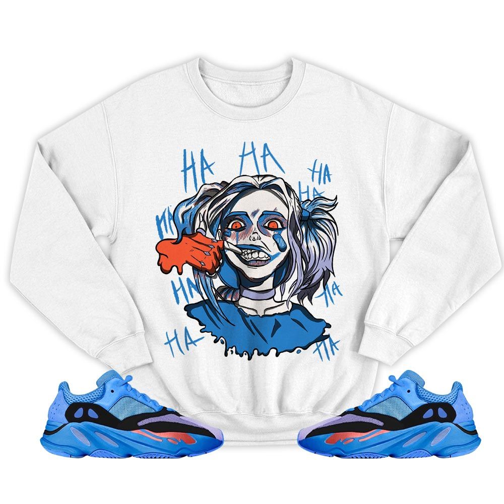 Harley Quinn Sneaker Shirt Match V1 Hi-Res Blue 700s, Yeezy 700 V1 Hi-Res Blue MKO T-Shirt Harley Quinn Sneaker Shirt Match V1 Hi-Res Blue 700s, Yeezy 700 V1 Hi-Res Blue MKO T-Shirt