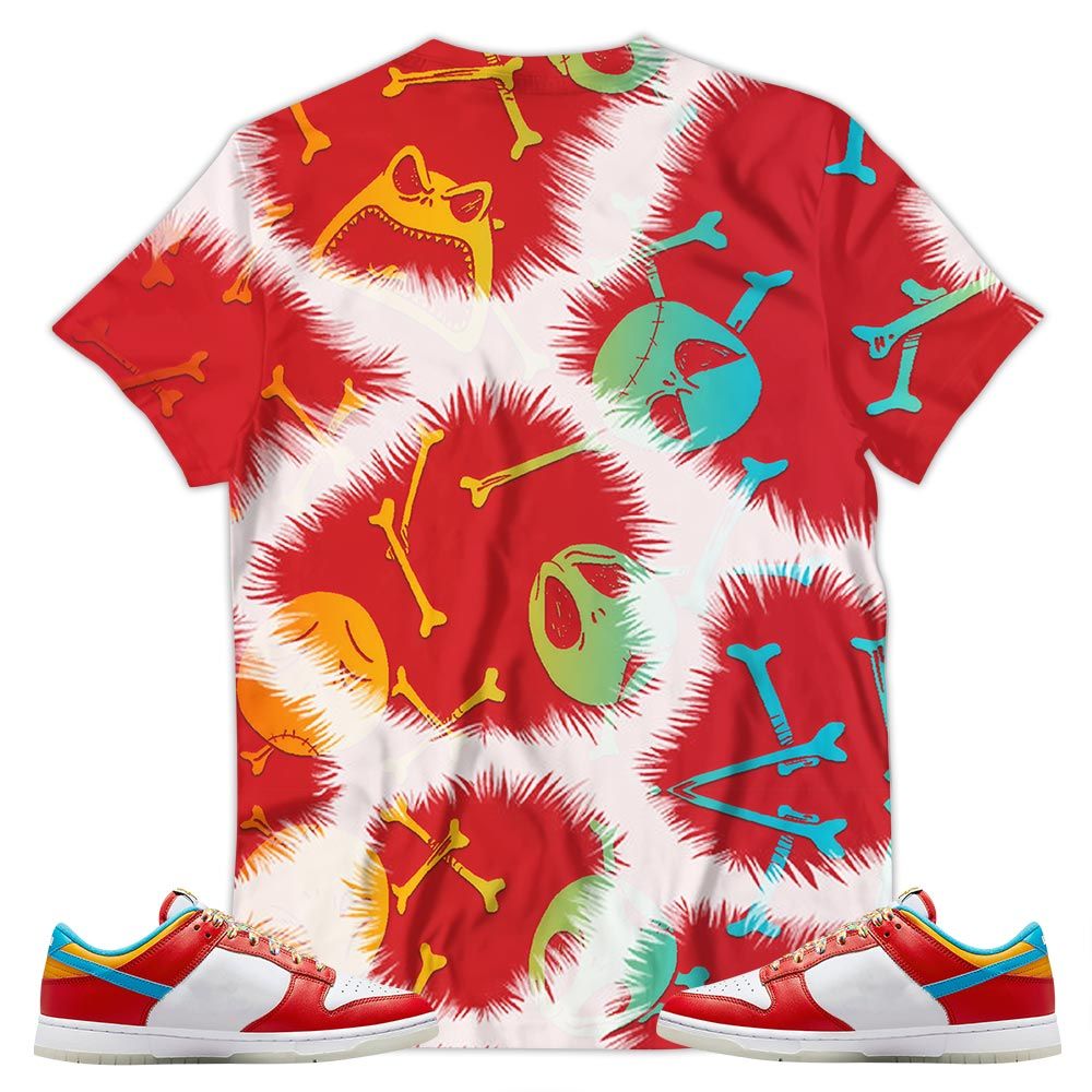 Head Of A Misunderstood Chucky Cartoon 90S Sneaker Shirt Match Fruity Pebbles Shoes, Dunk Low Fruity Pebbles Hoodie Sweatshirt Tee All Over Print MKO Shirt