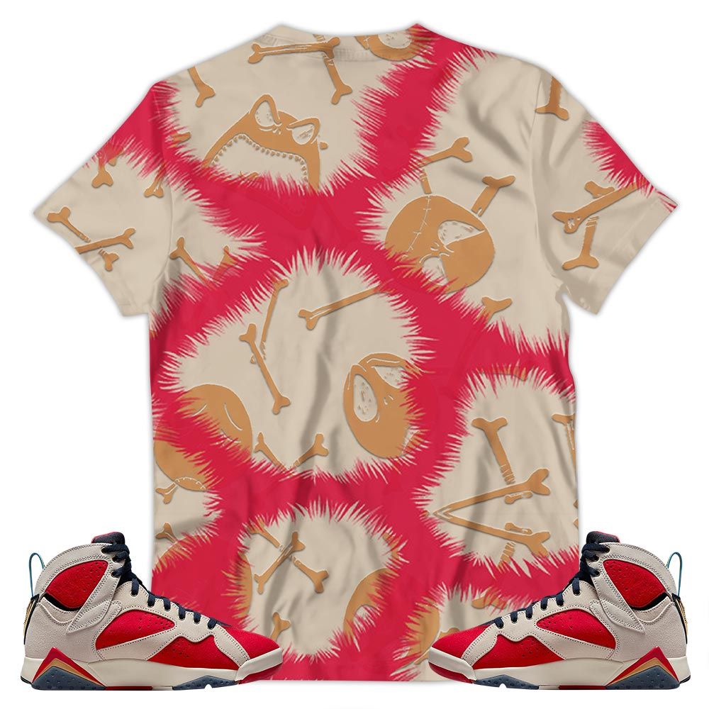 Head Of A Misunderstood Chucky Cartoon 90S Sneaker Shirt Match Trophy Room 7S, Jordan 7 Trophy Room Hoodie Sweatshirt Tee All Over Print MKO Shirt