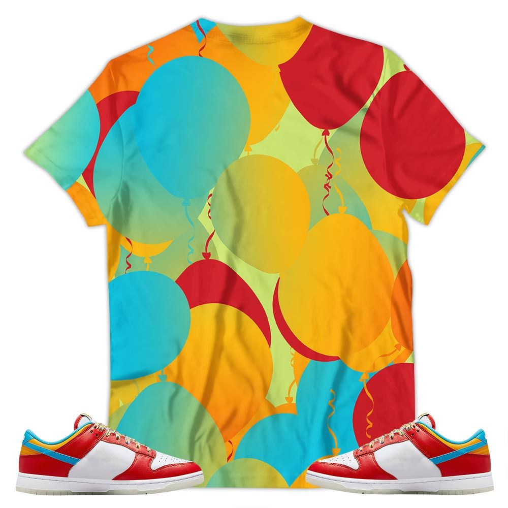 Head Of A Misunderstood Clown Sneaker Shirt Match Fruity Pebbles Shoes, Dunk Low Fruity Pebbles Hoodie Sweatshirt Tee All Over Print MKO Shirt