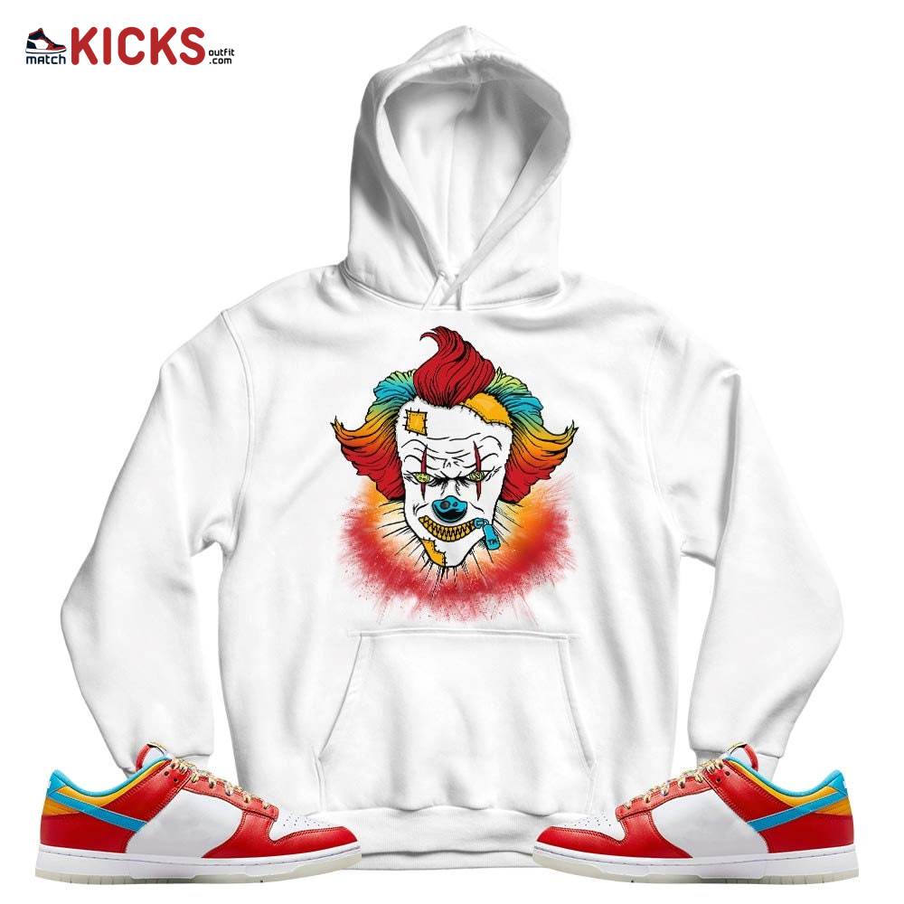 Head Of A Misunderstood Clown Sneaker Shirt Match Fruity Pebbles Shoes, Dunk Low Fruity Pebbles MKO T-Shirt Head Of A Misunderstood Clown Sneaker Shirt Match Fruity Pebbles Shoes, Dunk Low Fruity Pebbles MKO T-Shirt