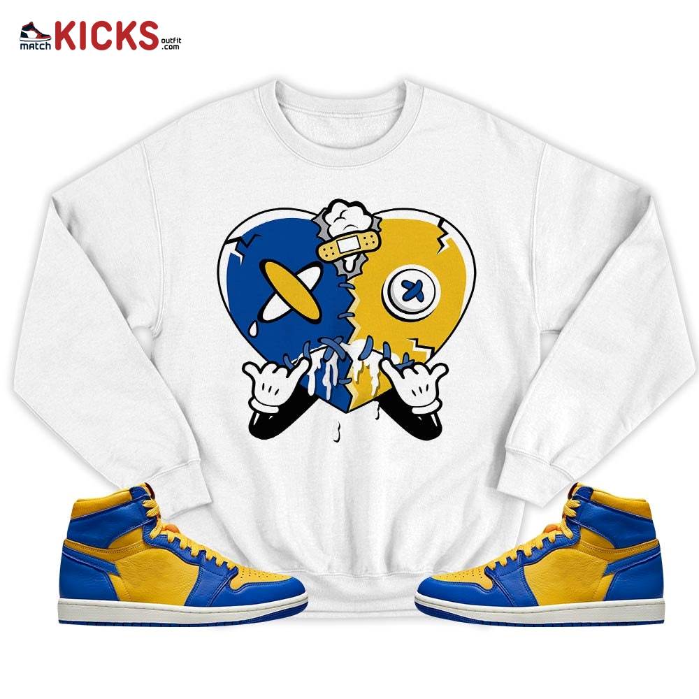 Heart Crying Lover Sneaker Shirt Match 2023 Laney 1s, Jordan 1 Retro High Laney MKO T-Shirt Heart Crying Lover Sneaker Shirt Match 2023 Laney 1s, Jordan 1 Retro High Laney MKO T-Shirt
